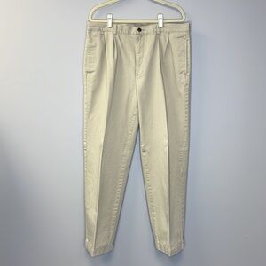 Brooks Brothers Modern Pleated Chino Pants W38/L32
